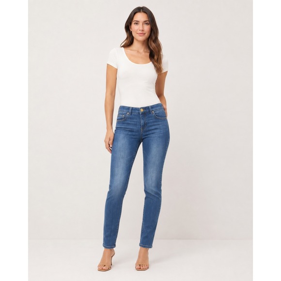Democracy Denim - Democracy Jeans Women 6 Blue Excellent Ab solution Skinny High Rise Stretch